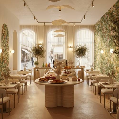 Rénovation d'une salle de buffet dans un hotel x La Maison By L 