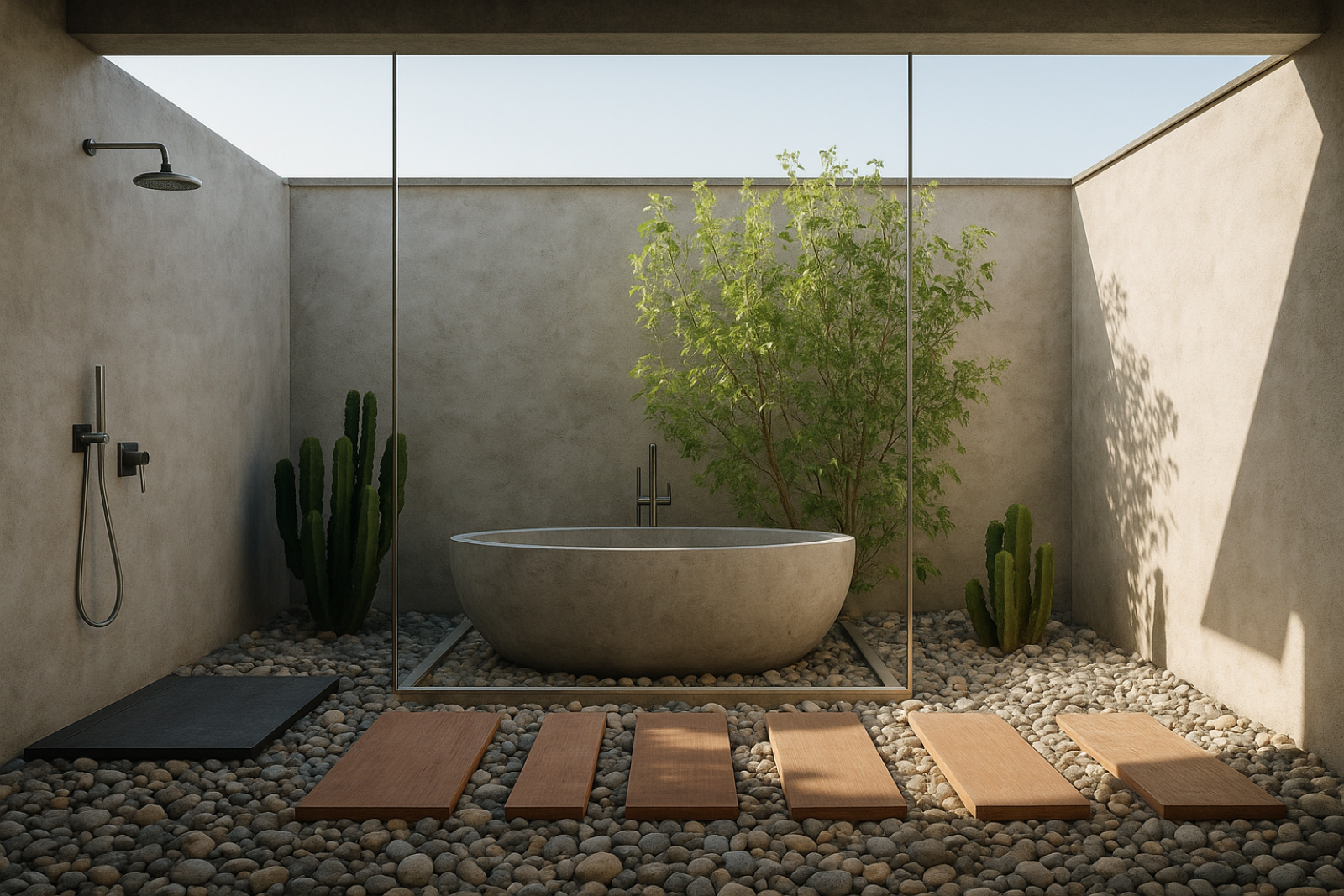 Salle de bain réalisée par LaMaisonByL et inspirée de Pinterest 