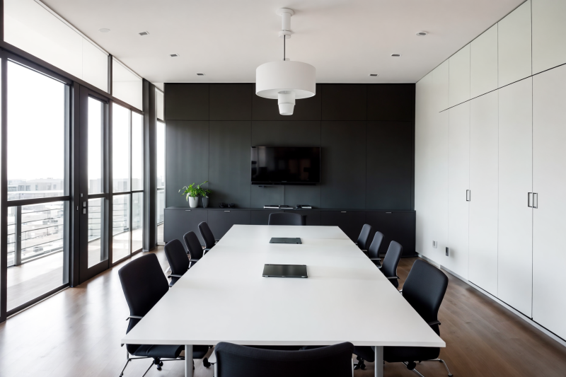 PROMOTION Décoration intérieure moderne pour bureau à Marseille , avec optimisation de l'espace.