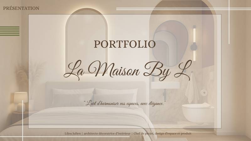 Portfolio La Maison By L pour particuliers et profissonels